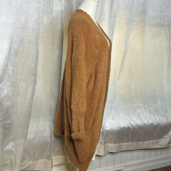 Pink Martini Shacket Burnt Orange Sweater Coat Sz XS - Picture 2 of 6